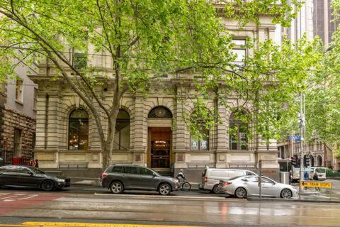 Roma Studio Apartment In Collins Street Melbourne Buitenkant foto